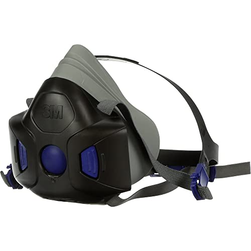 3M Respiratore A Semi-Maschera Riutilizzabile Secure Click Hf-801, Small