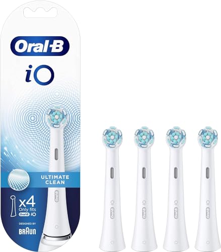 Braun Dantů Šepetä—Lis Io Cw-4 Ultimate Clean Baltas 4Ct Antgaliai Dant Šepetä—Liui