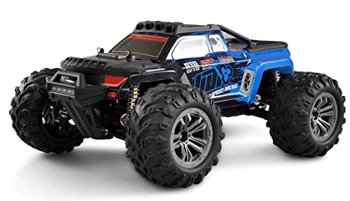 Amewi Daphoenodon Blu Brushed 1:12 Automodello Elettrica Monstertruck 4Wd Rtr 2,4 Ghz Incl. Batteria E Caricatore, Con