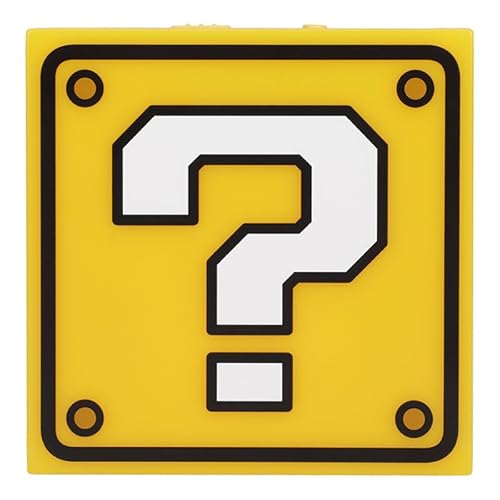 Paladone Super Mario - Luce Notturna Con Sensore Notturno E Portatile, Con Adesivo Da Parete, Con Licenza Nintendo
