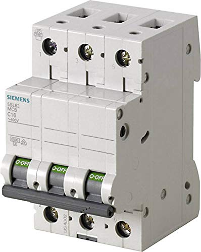Siemens 5Sl6 – Automatico Magnetotermico 400 V 6 Ka 3 Poli B 40 A