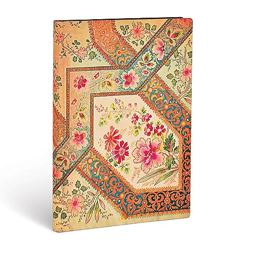 Paperblanks Fb4463-5 Flexi A Copertina Morbida Floreale Filigranato Avorio, Righe, Midi (130 × 180 Mm): Lined Midi