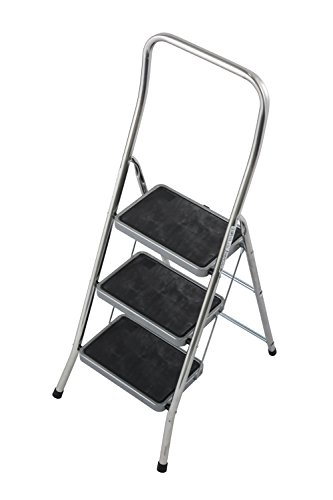 Krause Toppy Xl Folding Step Silver