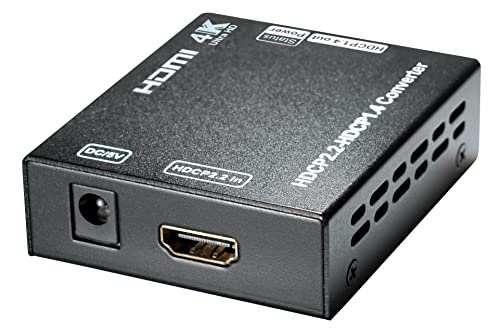 Maxtrack Cs35L Transmedia Hdmi 4 K Hdcp 2.2 Convertitore, Con Alimentatore Di Rete Nero