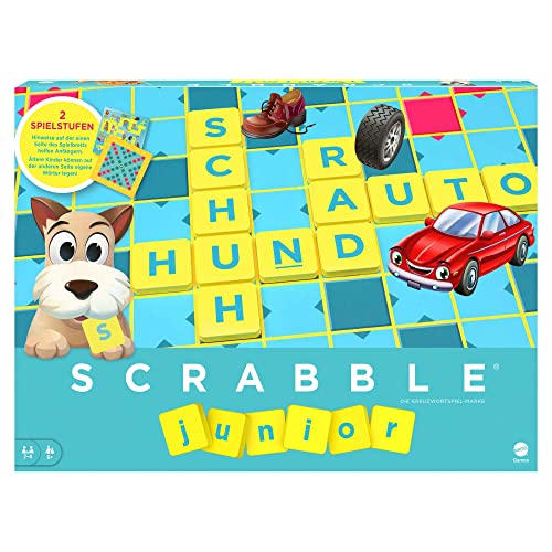 Mattel Games Scrabble Junior, Versione: Tedesco, Y9670
