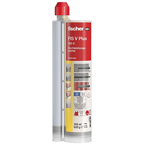 Fischer 558745 Fis V Plus 360 S-Malta Resistente Alle Intemperie Per Interni Ed Esterni, Per Montaggio Universale, Per Carichi Pesanti E Tutti I Mater