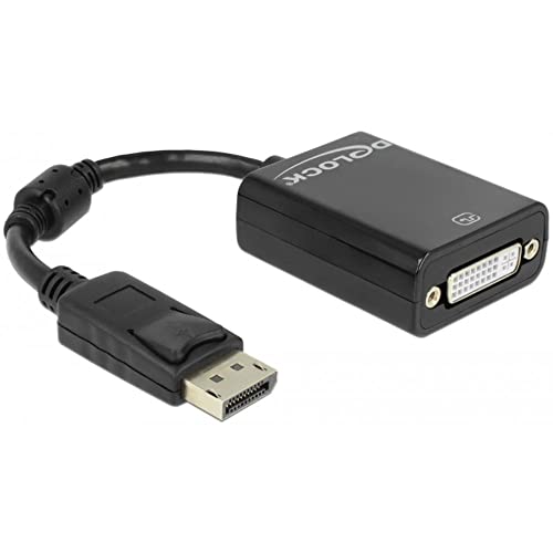 Delock Cavo Di Interfaccia E Adattatore Displayport M Dvi-I F Nero
