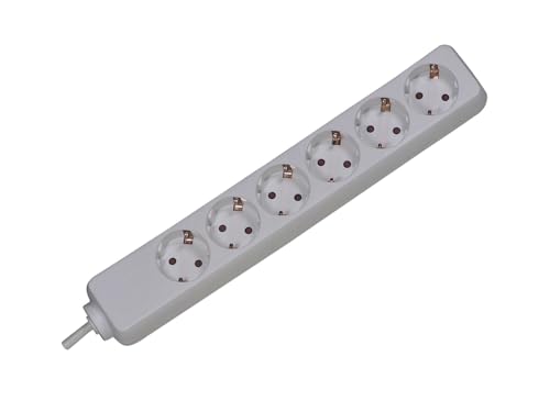 Bachmann 381.241S Prolunghe E Multiple 6 Presa(E) Ac Bianco