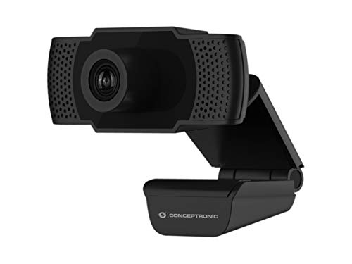 Conceptronic Amdis01B - Webcam Amdis 1080P Full Hd Webcam + Microphone Sw