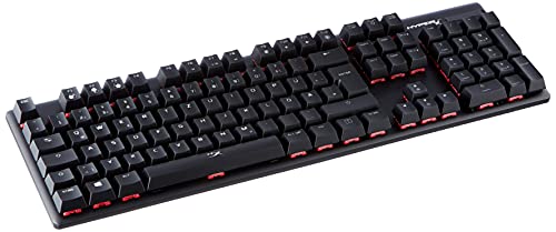 Hyperx Alloy Tastiera Da Gioco Cablata Meccanica, Cavo Staccabile, Illuminato, Nero