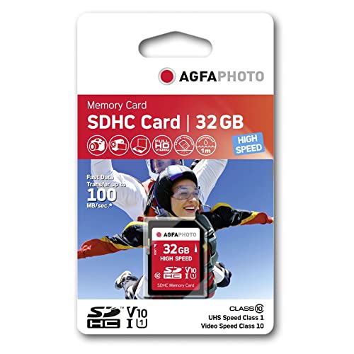 Agfaphoto Sdhc Scheda 32Gb Class 10 / High Speed/Mlc