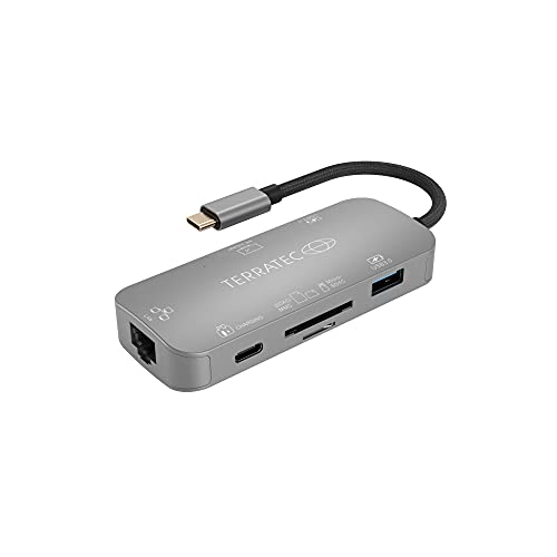 Terratec Connect 306706 - Adattatore C8 Usb Type-C, 7 In 1