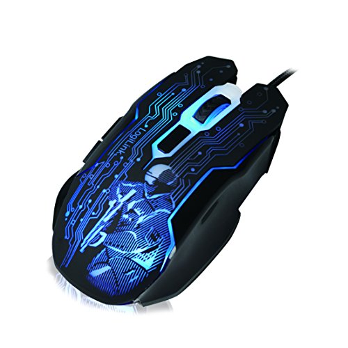 Logilink Id0137 Usb Mouse Da Gioco, 2400 Dpi Nero