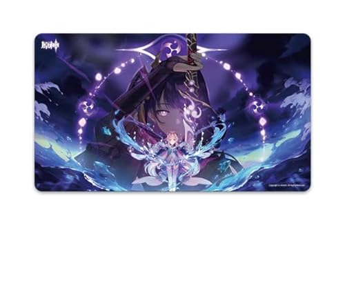Aimon Genshin Impact Floating World Under The Moonlight Desk Mat