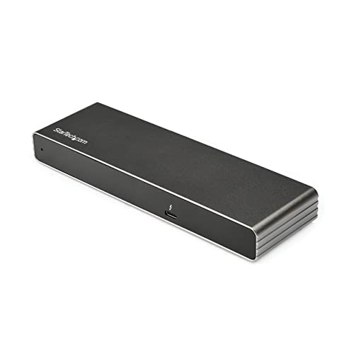 Startech.Com Dock Thunderbolt 3, Mac & Windows, Dual 4K 60Hz, Power Delivery 85W
