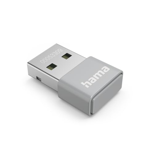 Hama N150 Nano Wifi Drive (Adattatore Usb Wifi, Dongle Wifi Usb 2.0N 2.4Ghz, 150Mbit/S, Compatibile Con Wpa/Wpa2 E Wep 128/64 Bit)