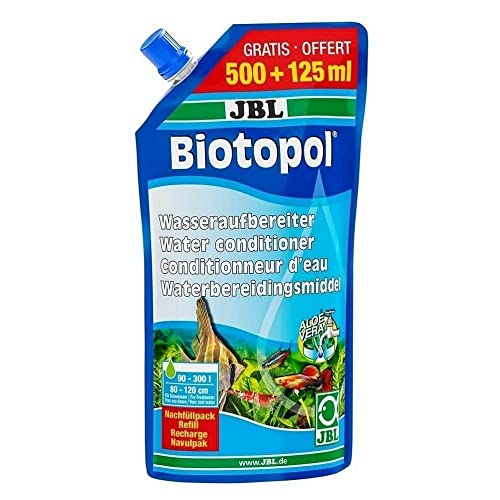 Jbl Biotopol, Depuratore D'Acqua Per Acquari D'Acqua Dolce, Ricarica 500+125 Ml