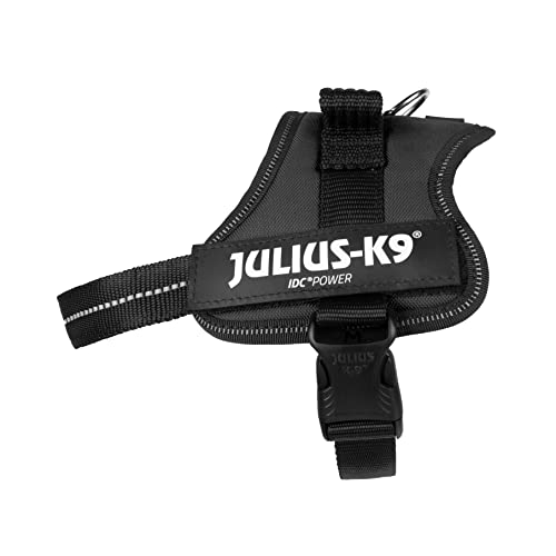 Julius-K9, Pettorina K9, Taglia: S/Mini, Colore: Nero