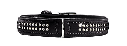 Hunter Softie - Collare Deluxe, Taglia Xs, Colore: Nero