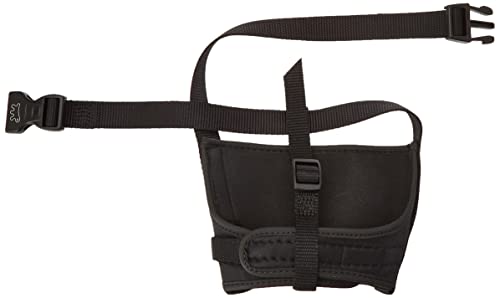 Ferplast Museruola Per Cani Boxer Dogue De Bordeaux Safe Boxer Razze Muso Corto, Anti-Morso, Nylon Robusto, Parte Anteriore Aperta, Morbida Imbottitur
