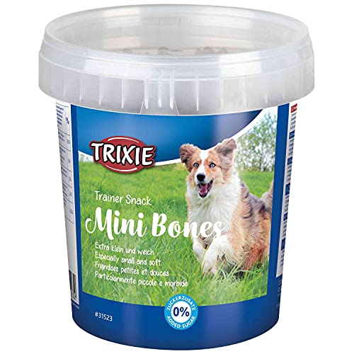 Trixie Snack, Ricompense Per Cani, Per Addestramento, Mini Ossa, 500 G