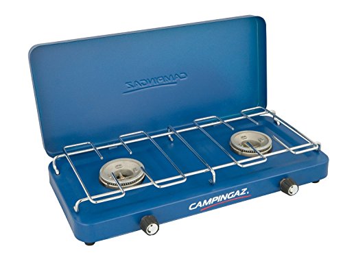 Campingaz Base Camp 2000010109 - Fornello A Gas Da Campeggio Con Coperchio, Blu
