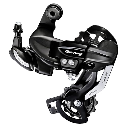 Shimano Tourney, Cambio Ty500 Unisex Adulto, Nero, L