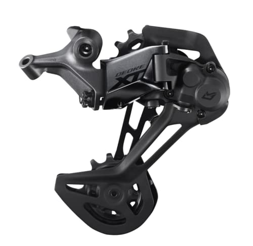 Shimano, Cambio Deore Xt Linkglide Rd-M8130 11V, Gs Gabbia Media Unisex Adulto, Nero, 11 Velocità