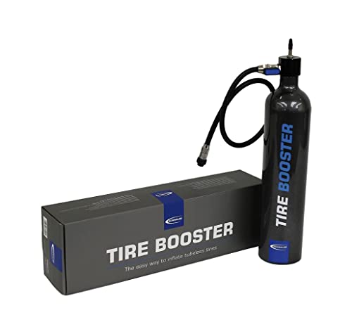 Schwalbe - Strumento Di Gonfiaggio Tire Booster, Per Ruote, Inclusa Cinghia Di Ricambio