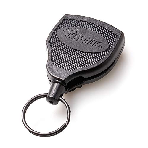 Key-Bak Multigancio Portachiavi Tattico Super48 K Xxl, 15 Chiavi Con Clip, Nero
