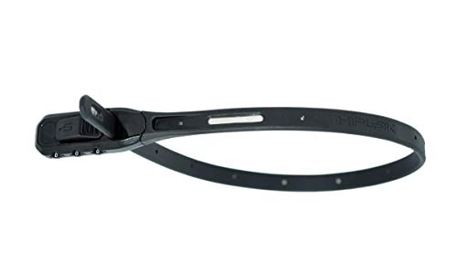 Hiplok Bike Lock Z Lok Combo Security Tie & Bike, Nero, 43 Cm