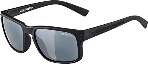 Alpina Unisex - Adulti, Kosmic Occhiali Da Sole, Fcb Black Matt, One Size