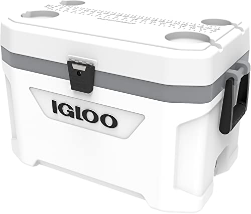 Igloo Marine Ultra 54 Frigoriferi Portatili, 51 Litro, Bianco