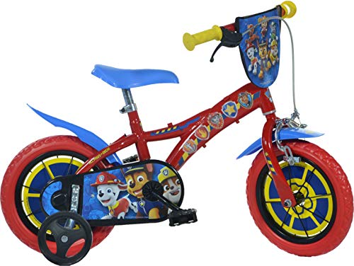 Dino Bikes 612L-Pw Paw Patrol Bike, Rosso, 30,5 Cm