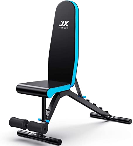 Jx Fitness Panca Manubri Multifunzione Regolabile Panca Allenamento Casa Tavola Supina Pieghevole Panca Pesi Palestra