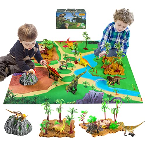 Giuhat Dinosauri Per Bambini 3 Anni, Giochi Bambini 3 4 5 6 Anni Dinosauro Giocattoli Regalo Bambino 3-6 Anni Maschio Giochi Per Bambini Compleanno Gi