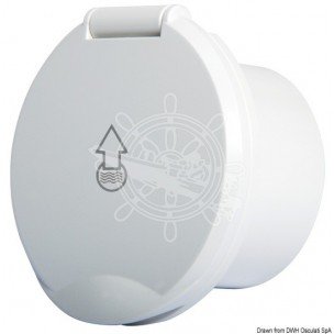 Osculati Presa Acqua Lavaggio Ponte Classic Evo Bianco