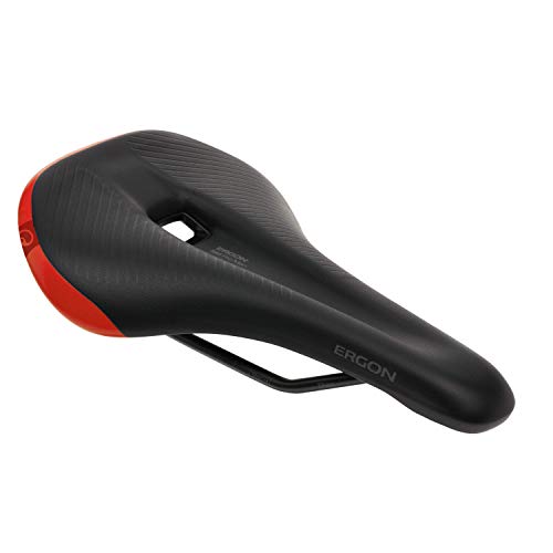 Ergon M, Selle Sm Pro Homme Risky Red Noir/Rouge Unisex Adulto, Rosso Rischioso