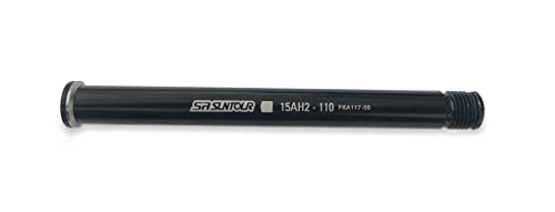Suntour Steckachse-2220590966, Asse Plug-In Unisex-Adulti, Nero, 110 Mm
