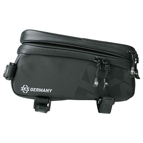 Sks Germany Explorer Smart Borsa Per Bici, Accessori Per Bici (Borsa Per Telaio In Tessuto Gommato, Idrorepellente, Incl. Scomparto Per Smartphone, Co