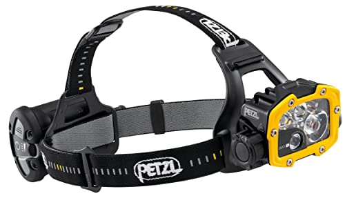 Petzl, Duo Rl, Lampada Frontale, Nero/Giallo, Taglia Unica, Unisex-Adulti