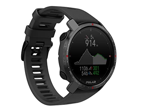 Polar Grit X Pro - Smartwatch Sportivo Con Gps - Robustezza Di Livello Militare, Vetro Zaffiro, Frequenza Cardiaca Dal Polso, Navigazione - Eccellente
