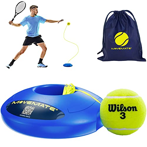Movemate Dispositivo Di Allenamento Per Tennis/Padel Con Pallina Wilson® | Innovativo Dispositivo Sportivo Per Il Tempo Libero Per Giocare E Allenarsi