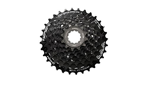 Shimano Kassette 9 Fach, Cassetta Unisex Adulto, Nero (Schwarz), 11-32 Denti