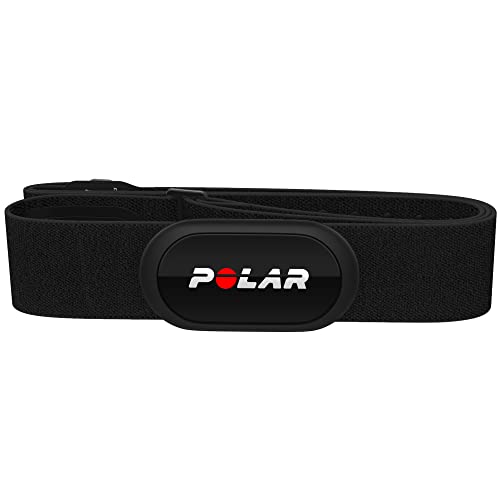 Polar H10, Sensore Di Frequenza Cardiaca Toracico, Unisex, Con Trasmissione Ant+ E Bluetooth, Con Memoria Interna, Impermeabile, Con Elastico Comodo E
