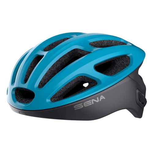 Sena R1, Smart Helmet Da Ciclismo Adult, Ice Blue, M
