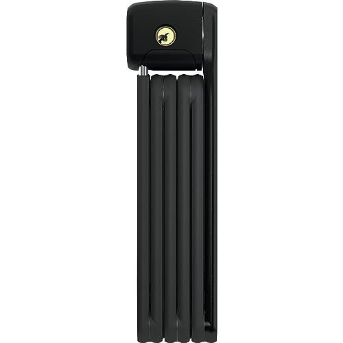 Abus Bordo Lite 6055K Sh Serratura Pieghevole Con Staffa - Lucchetto Per Bici Ultraleggero In Acciaio Speciale - Livello Di Sicurezza 7 - 85 Cm - Nero