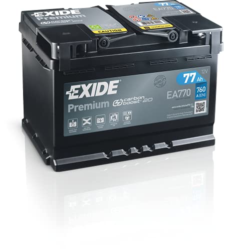 Batería 12V/77Ah - 760 Cca - Serie Exide Premium Ea770