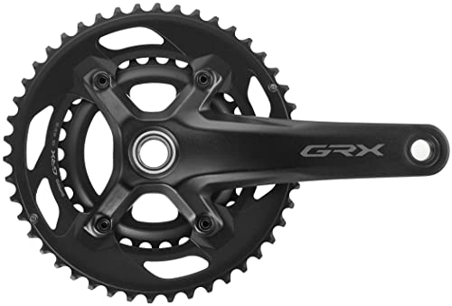 Shimano, Fc-Rx600 Gravel Grx 2X10S Crankset 46/30 Teeth X Unisex Adulto, Nero, 46/30T 170