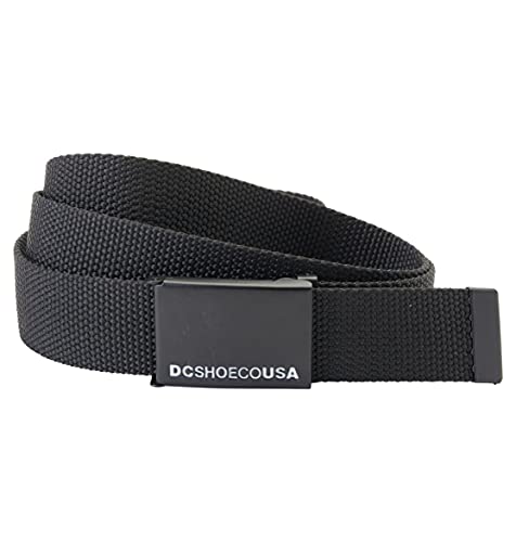 Dc Shoes Web Cintura Da Uomo Nero